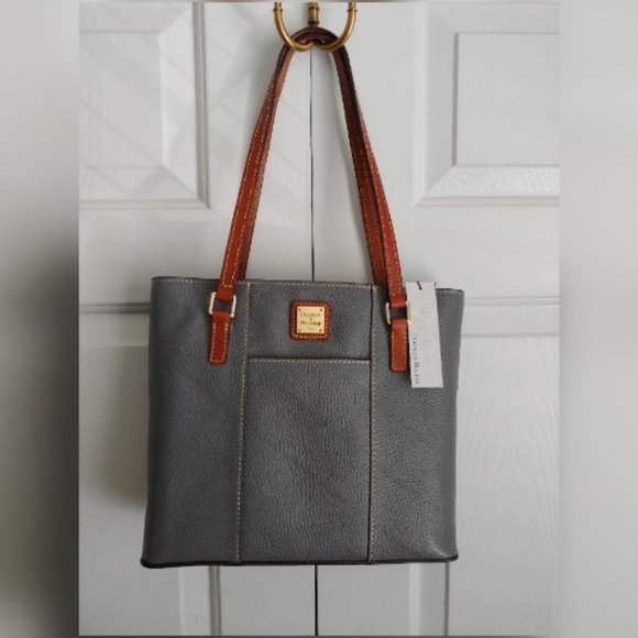 Dooney & Bourke Handbags - DOONEY & BOURKE Pebble Grain Small LEXINGTON Slate NWT